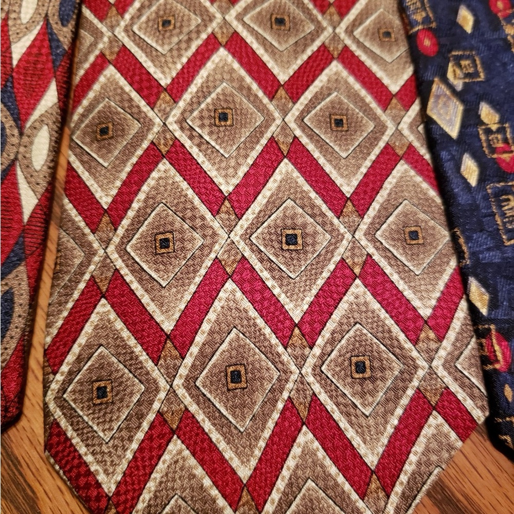 Joseph A. Bank, Daniel Fasson, Roundtree & York, Kenneth Cole 18-Tie Bundle 👔 - Picture 5 of 16